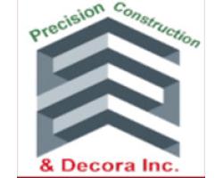 Precision Construction and Decora Inc. logo
