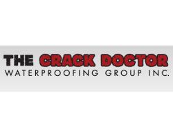 THE CRACK DOCTOR Waterproofing Group Inc logo