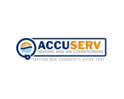 AccuServ Heating and Air Conditioning logo