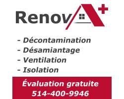 RenovA+ Décontamination logo