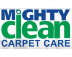 Mighty Clean carpet cleaners logo