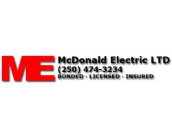 McDonald Electric logo