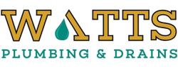 Watts Plumbing and Drains Inc. logo