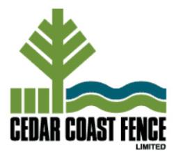 Cedar Coast Fence logo