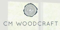 CM WOODCRAFT logo