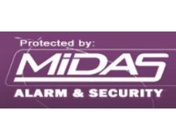 Midas Alarm and Security logo
