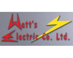 Watt’s Electric logo