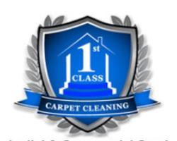 First Class Carpet Cleaning logo