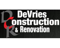 De Vries Construction & Renovation logo