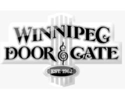 Winnipeg door and gate logo