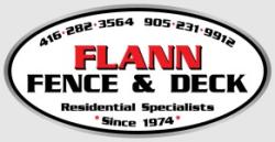 Flann Fence and Deck logo