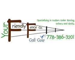 Friendly Fence Co. logo