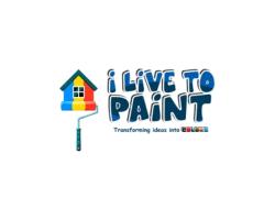 I Live to Paint logo