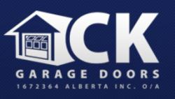 CK Garage Doors logo