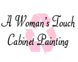 A Woman's Touch Cabinet Painting logo