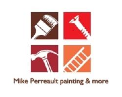 Mike Perreault painting & more logo