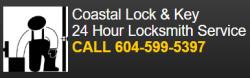 Coastal Lock & Key 24 hour Locksmith Service logo