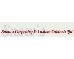 Snow Carpentry & Kitchen Cabinets Ltd. logo