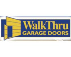 WalkThru Garage Doors logo