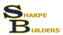 Sharpe Builders logo