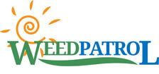 Weed Patrol lawn care logo